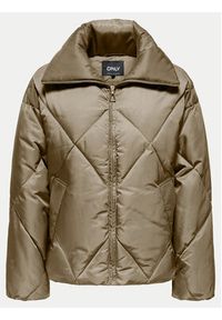 only - ONLY Kurtka zimowa Pippi 15322803 Brązowy Regular Fit. Kolor: brązowy. Materiał: syntetyk. Sezon: zima #2