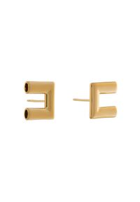 Elisabetta Franchi Kolczyki OR-60A-57E2-V130 Złoty. Materiał: metalowe. Kolor: złoty