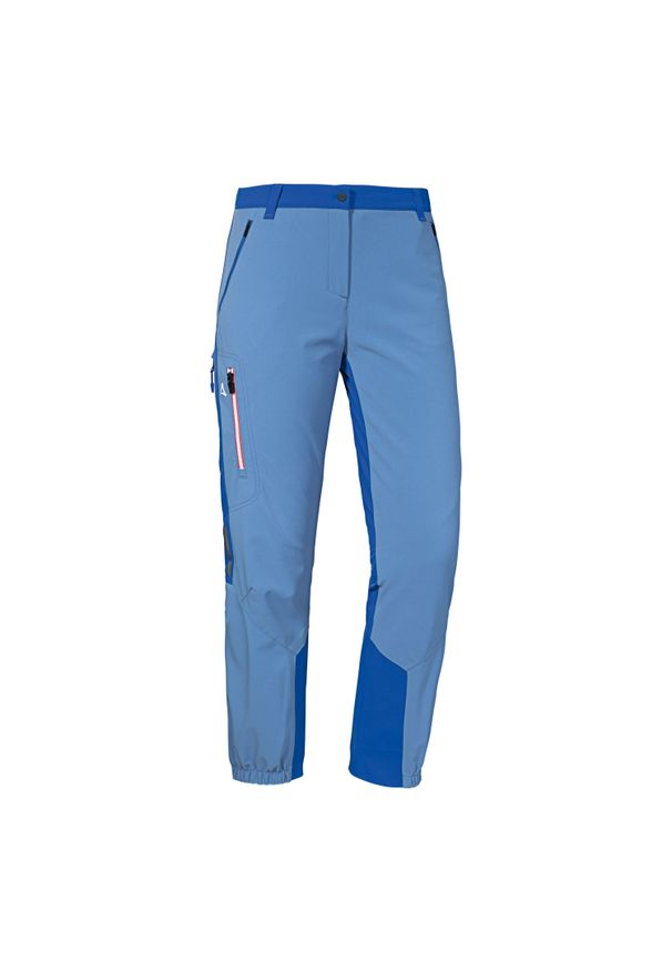 SCHÖFFEL - Spodnie skiturowe damskie Schöffel Kals. Kolor: niebieski. Sezon: zima. Sport: narciarstwo