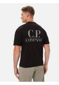 C.P. Company T-Shirt 21CMTS135A005100W Czarny Regular Fit. Kolor: czarny. Materiał: bawełna #1