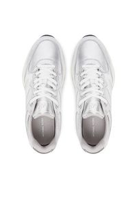 MICHAEL Michael Kors Sneakersy Riley 43S5RLFS1M Srebrny. Kolor: srebrny. Materiał: skóra #5