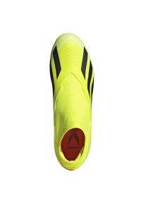 Adidas - Buty adidas X Crazyfast League Ll Fg M IG0622 żółte. Kolor: żółty. Materiał: materiał, syntetyk. Szerokość cholewki: normalna #5