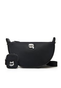 Karl Lagerfeld - KARL LAGERFELD Torebka A1W30386 Czarny. Kolor: czarny. Materiał: skórzane #1