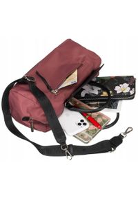 DAVID JONES - Bagietka różowa David Jones [DH] 6702-6. Kolor: różowy. Wzór: gładki, aplikacja #1