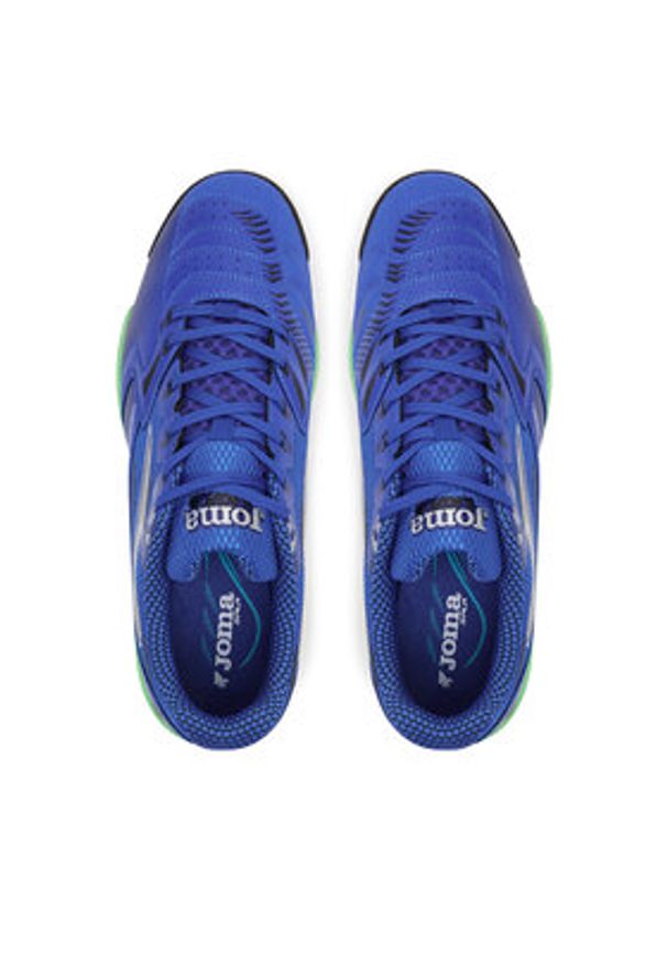 Joma Buty do piłki nożnej Liga 5 2505 LIGS2505IN Niebieski. Kolor: niebieski. Materiał: skóra