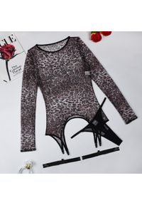 Intica - Komplet z siateczki z długim rękawem na specjalne okazje Estrella. Materiał: materiał. Długość: długie