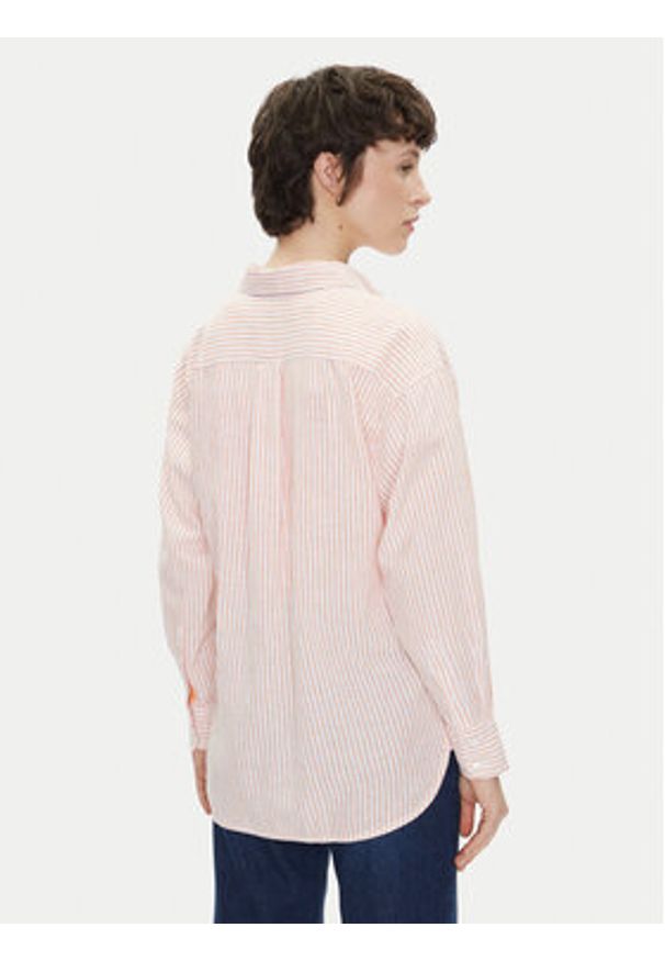 Pepe Jeans Koszula Dream PL305033 Pomarańczowy Loose Fit. Kolor: pomarańczowy. Materiał: bawełna