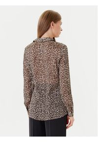 Guess Koszula W5YH0X WDW82 Beżowy Regular Fit. Kolor: beżowy. Materiał: syntetyk #5