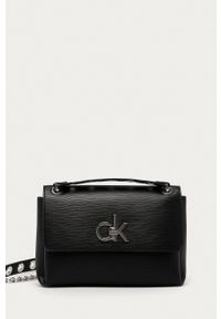 Calvin Klein - Torebka. Kolor: czarny. Rodzaj torebki: na ramię #1