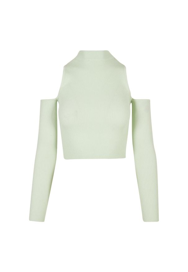 Damska koszulka z długim rękawem w prążki Koszulka Urban Classics. Kolor: szary. Długość rękawa: długi rękaw. Długość: długie. Wzór: prążki