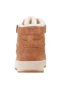 Kappa - Buty Treningowe Unisex Dla Dorosłych Bash Mid. Okazja: na spacer. Kolor: brązowy. Sport: turystyka piesza