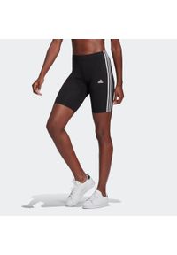 Spodenki fitness męskie Adidas. Kolor: czarny. Materiał: materiał, bawełna, elastan. Sport: fitness #1