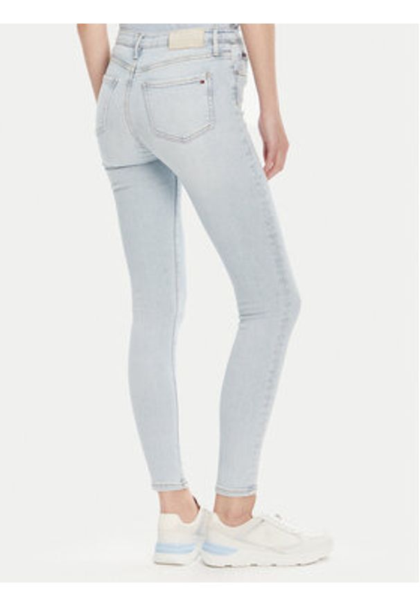 TOMMY HILFIGER - Tommy Hilfiger Jeansy Como WW0WW44369 Niebieski Skinny Fit. Kolor: niebieski
