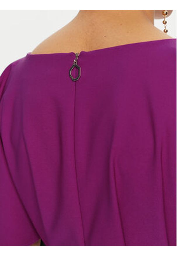 Joseph Ribkoff Kombinezon 243708 Fioletowy Regular Fit. Kolor: fioletowy. Materiał: syntetyk