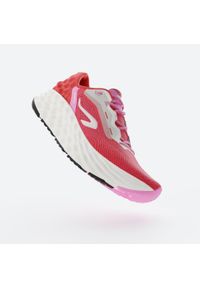 KIPRUN - Buty do biegania damskie Kiprun KS900 2. Kolor: czerwony, różowy, pomarańczowy, wielokolorowy, biały. Szerokość cholewki: normalna. Sport: bieganie