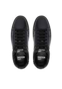 Love Moschino - LOVE MOSCHINO Sneakersy JA15194G1OIAA00A Czarny. Kolor: czarny. Materiał: skóra #6