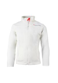 PEAK MOUNTAIN - Dziewczęca kurtka polarowa Peak Mountain Facesare. Kolor: biały. Materiał: polar. Sezon: zima. Sport: narciarstwo #1