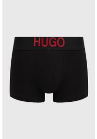Hugo Bokserki męskie kolor czarny. Kolor: czarny. Materiał: bawełna #1