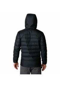 columbia - Kurtka Turystyczna Puchowa Męska Columbia Autumn Park Down Hooded Jacket. Kolor: czarny. Materiał: puch. Sport: turystyka piesza