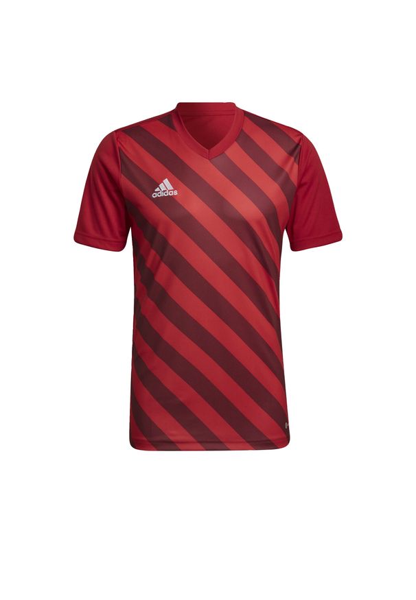 Adidas - Jersey adidas Entrada 22 Graphic. Kolor: czerwony. Materiał: jersey. Sezon: lato. Sport: piłka nożna