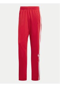 Adidas - adidas Spodnie dresowe adicolor Classics Adibreak IM8221 Czerwony Regular Fit. Kolor: czerwony. Materiał: syntetyk #4