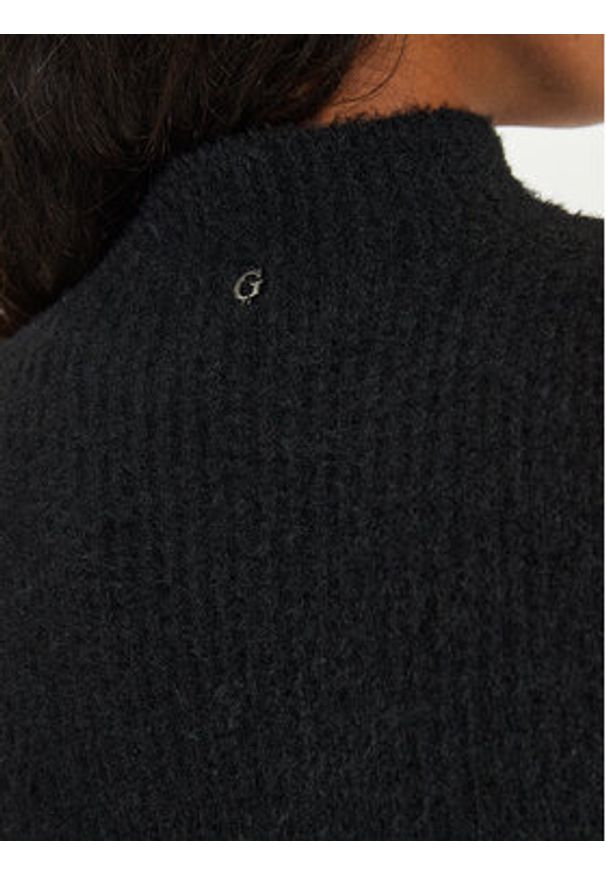 Guess Sukienka codzienna W4BK72 Z3BJ0 Czarny Regular Fit. Okazja: na co dzień. Kolor: czarny. Materiał: syntetyk. Typ sukienki: proste. Styl: casual