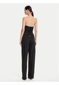 Elisabetta Franchi Kombinezon TU05152E2 110 Czarny Regular Fit. Kolor: czarny. Materiał: syntetyk #2