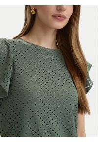 Vero Moda Bluzka Tassa 10286067 Zielony Loose Fit. Kolor: zielony. Materiał: syntetyk #4