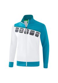 ERIMA - Kurtka prezentowa dla dzieci Erima 5-C. Kolor: wielokolorowy, niebieski, biały. Sport: fitness, piłka ręczna #1