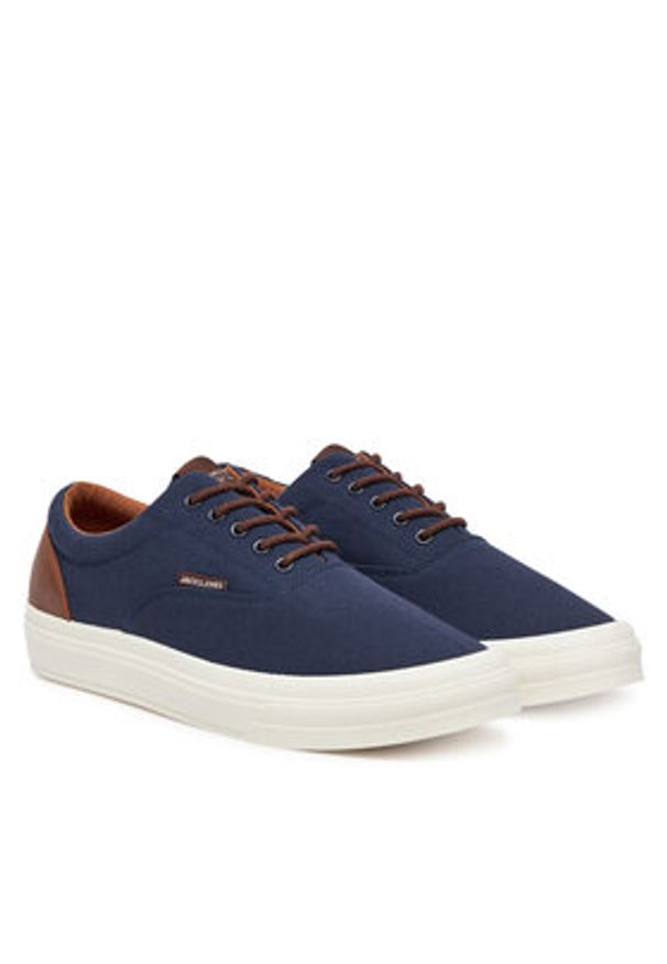 Jack & Jones - Jack&Jones Sneakersy Jfwislington 12262839 Granatowy. Kolor: niebieski. Materiał: materiał