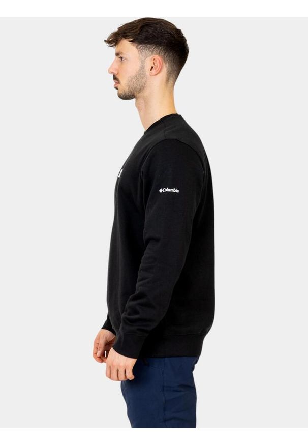 columbia - Bluza męska Columbia Beaumount Crew. Kolor: czarny. Materiał: materiał