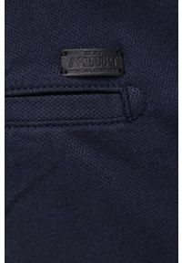 PRODUKT by Jack & Jones - Produkt by Jack & Jones spodnie męskie kolor granatowy proste. Kolor: niebieski. Materiał: tkanina #3
