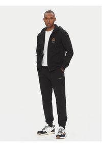 Aeronautica Militare Dres 251TF086F459 Czarny Regular Fit. Kolor: czarny. Materiał: bawełna