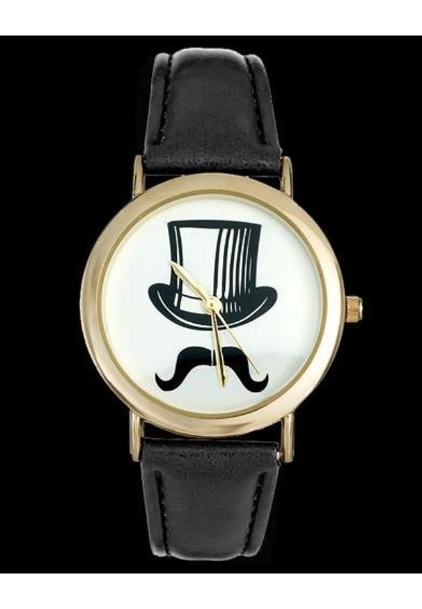 NoName - Zegarek ZEGAREK DAMSKI CYLINDER, WĄSY - asox (zx580b)