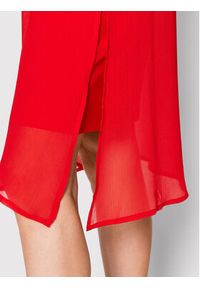 DKNY Sukienka letnia P22DAEJR Czerwony Regular Fit. Kolor: czerwony. Materiał: syntetyk. Sezon: lato