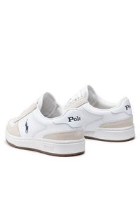 Polo Ralph Lauren Sneakersy Polo Crt Pp 809834463002 Biały. Kolor: biały. Materiał: skóra #4