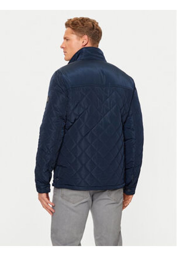 U.S. Polo Assn. Kurtka przejściowa MUP3790 Granatowy Regular Fit. Typ kołnierza: polo. Kolor: niebieski. Materiał: syntetyk