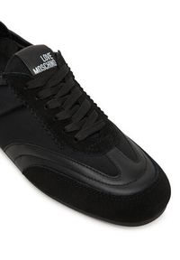 Love Moschino - LOVE MOSCHINO Sneakersy JA10201G1NIMA00A41 Czarny. Kolor: czarny. Materiał: materiał #6