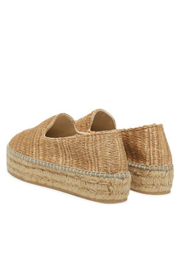 Manebi Espadryle H 1.5 D0 Beżowy. Kolor: beżowy. Materiał: syntetyk