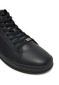 Calvin Klein Sneakersy High Top Lace Up Eyelet Jaq Mono HM0HM01816 Czarny. Kolor: czarny. Materiał: skóra #3