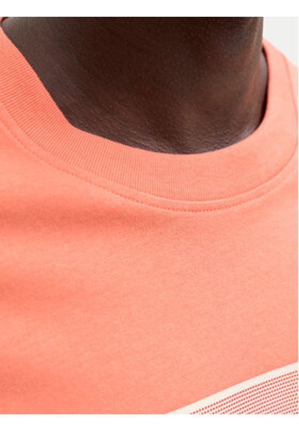 Jack & Jones T-Shirt Fusion Dots 12289863 Różowy Regular Fit. Kolor: różowy. Materiał: bawełna