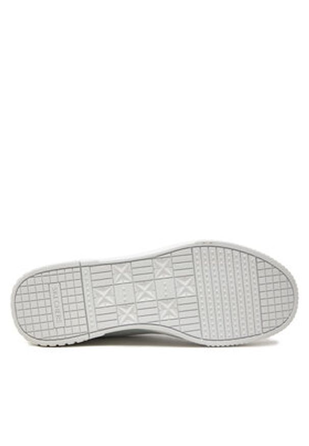 skechers - Skechers Sneakersy 185094 WHT Biały. Kolor: biały. Materiał: skóra