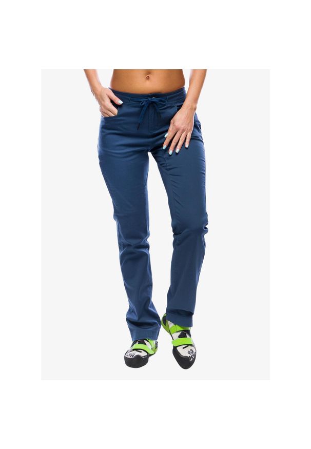 Damskie spodnie wspinaczkowe Black Diamond Credo Pants. Kolor: niebieski