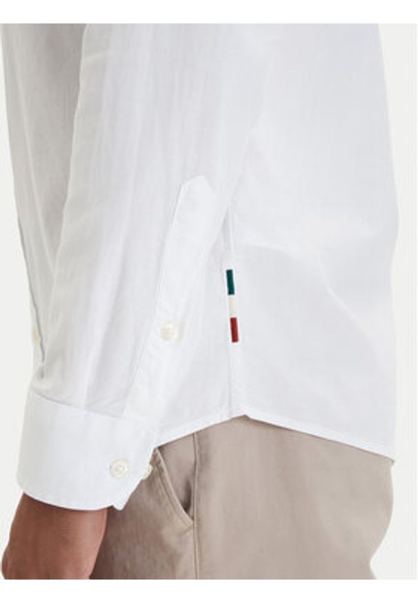 Aeronautica Militare Koszula 261CA1320UCT03532 Biały Regular Fit. Kolor: biały. Materiał: bawełna