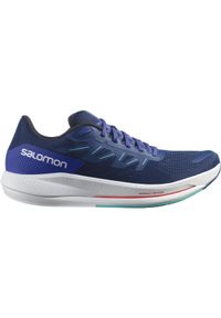 salomon - Buty do biegania męskie Salomon Spectur. Zapięcie: sznurówki. Kolor: wielokolorowy. Materiał: materiał, syntetyk, tkanina. Szerokość cholewki: normalna