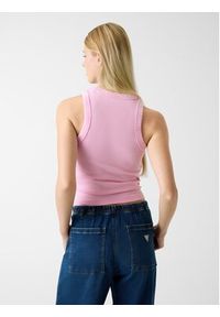 Guess Jeans Top 180345 Różowy Classic Fit. Kolor: różowy #4
