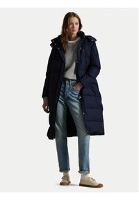 Polo Ralph Lauren Kurtka zimowa 211941005001 Granatowy Regular Fit. Typ kołnierza: polo. Kolor: niebieski. Materiał: bawełna, syntetyk. Sezon: zima #4