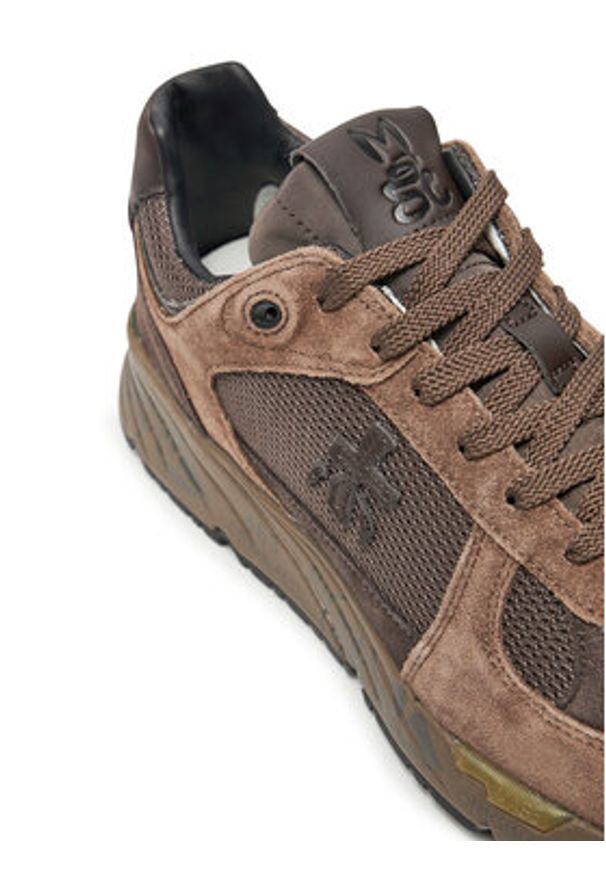 Premiata Sneakersy Mase 6875 Brązowy. Kolor: brązowy. Materiał: materiał