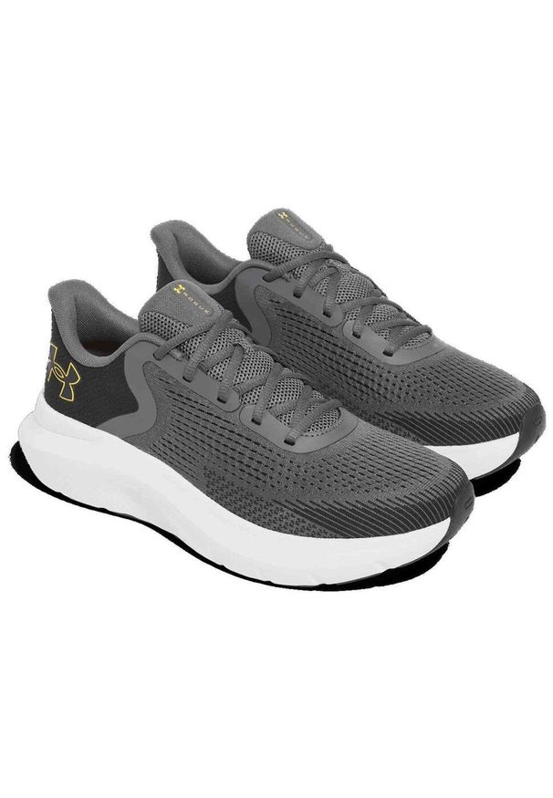 Buty do biegania męskie Under Armour Charged Rogue 5 castlerock/campus. Kolor: szary. Sport: bieganie