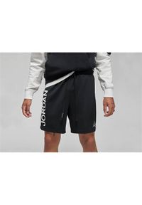 Spodnie koszykarskie męskie Nike Air Jordan Dri-fit Sport. Kolor: czarny. Materiał: materiał, syntetyk. Technologia: Dri-Fit (Nike). Długość: krótkie